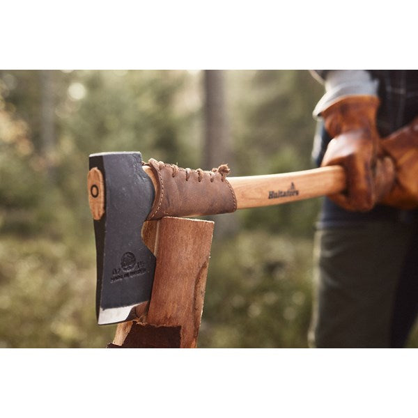 Hultafors Leather Overstrike Guard - Axe Handle Protector / Collar