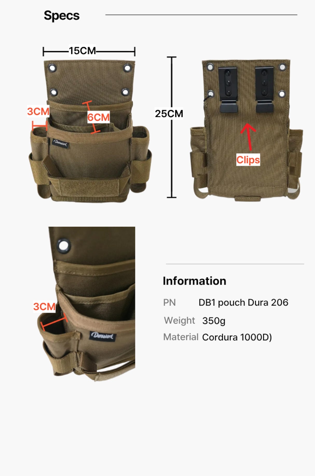 Durawork Dura 206 Dobae1 Wallpaper Pouch