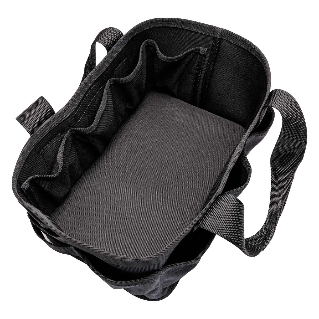 A close-up of the textured, abrasion-resistant DiamondSkin material on the Baere Tote X.