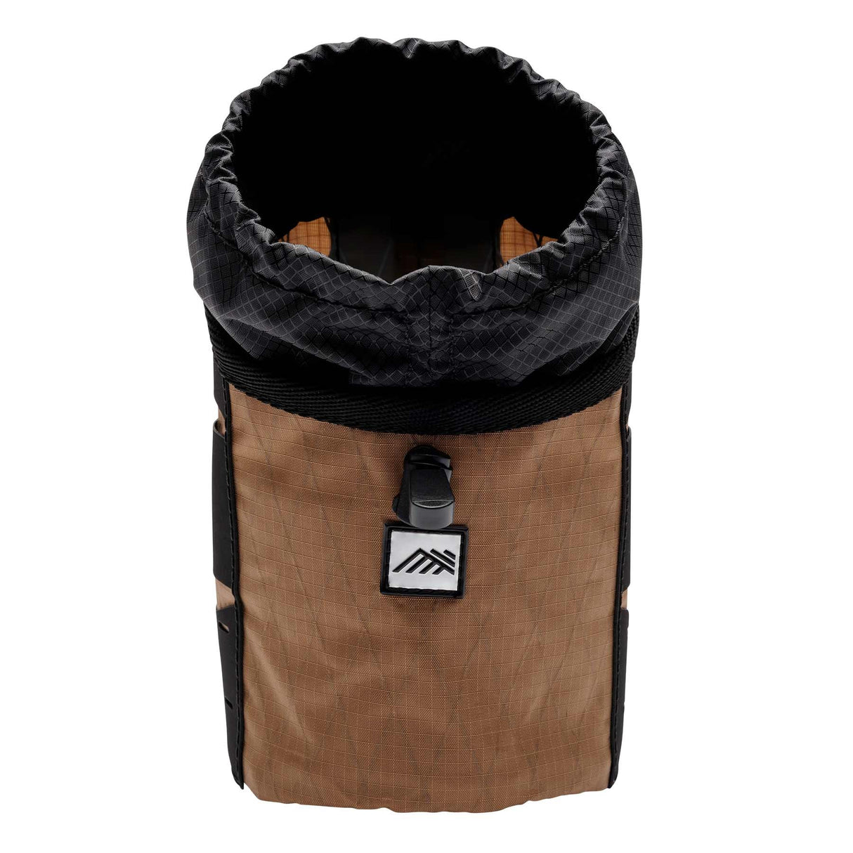 The Tan-coloured DB Sax X pouch demonstrating its versatile mid-size capacity.