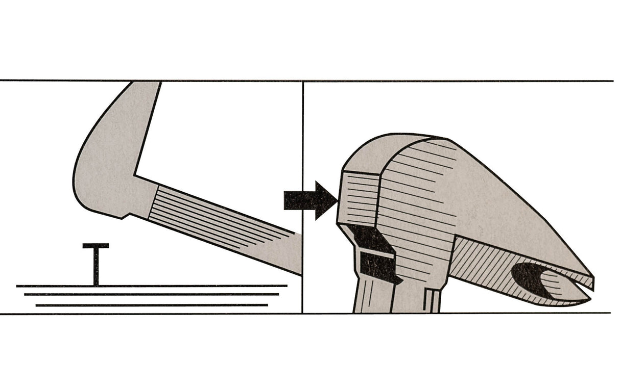 Dogyu Japanese Nail Set & Puller – 160mm w/ Standard Tip | 3-in-1 Tool