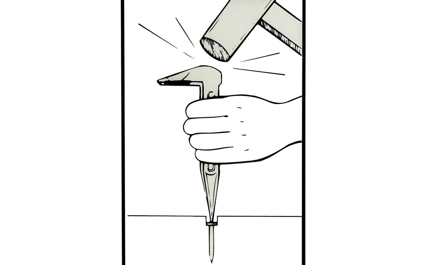 Dogyu Japanese Nail Set & Puller – Compact Size | 3-in-1 Tool (3/16" Tip)