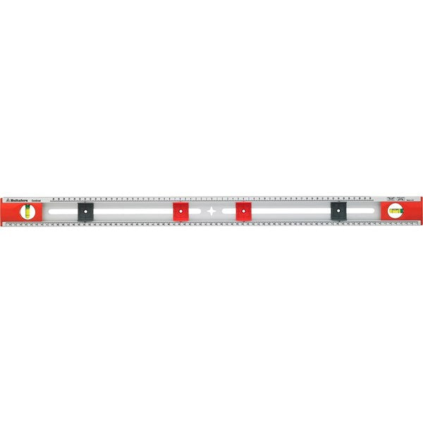The 800mm Hultafors Cordinat Layout Spirit Level, showing its durable aluminium profile and four adjustable sliders.