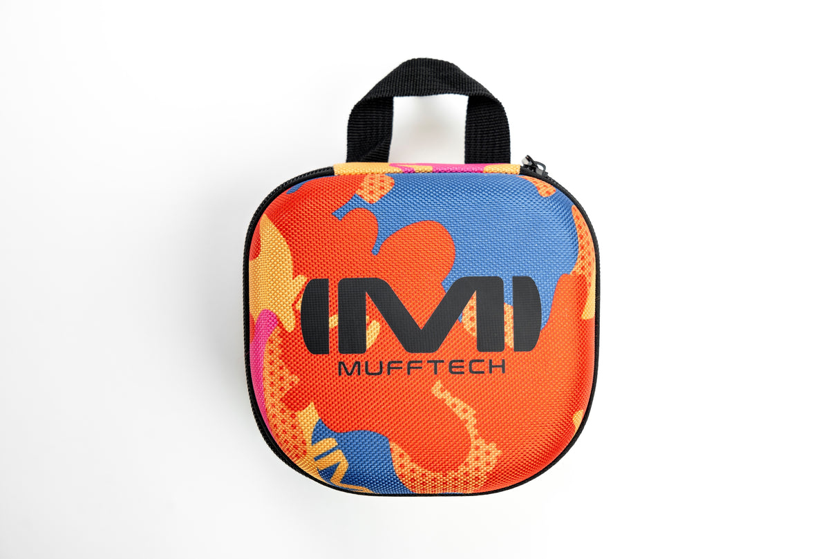 Mufftech earmuffs with 40mm drivers, available at Sigtools, NZ's top tool store.