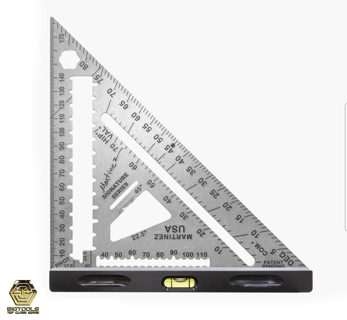 black color of the Titanium Rapid Square series by Martinez Tools