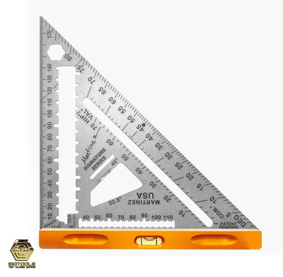 The Orange color of the Titanium Rapid Square series by Martinez Tools