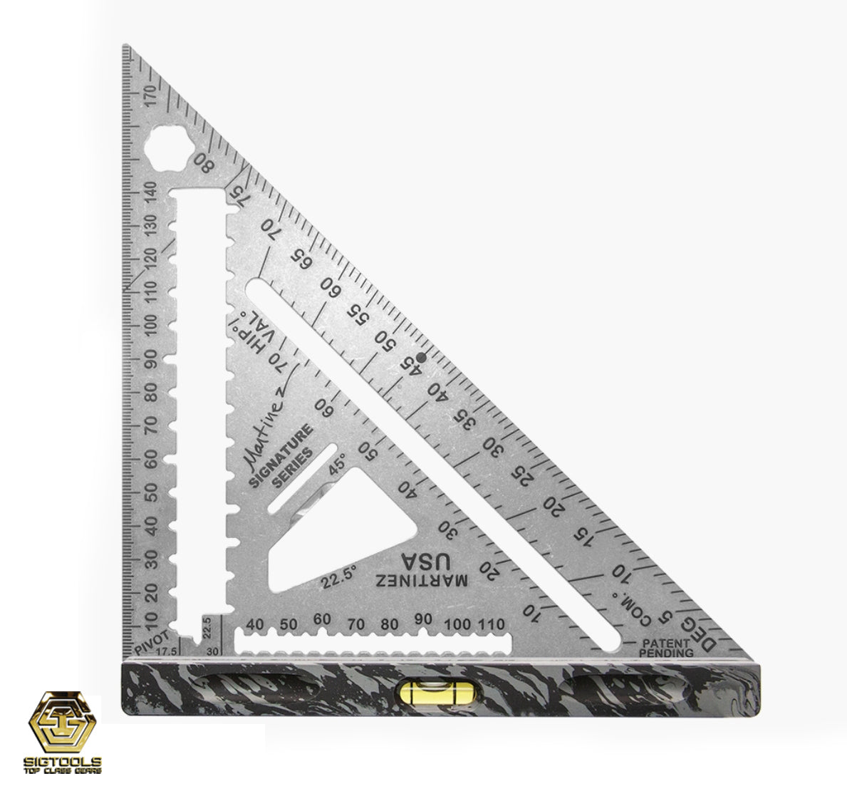 The Camo color of the Titanium Rapid Square series by Martinez Tools