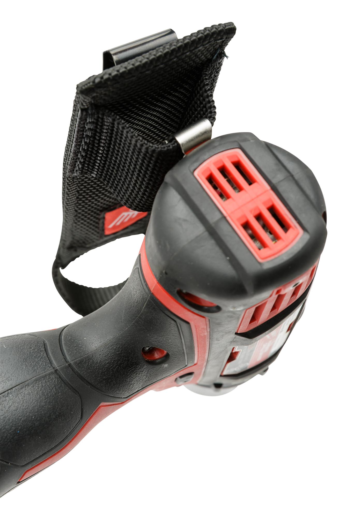 Diamondback Toolbelt - The Gun Loop upper cordless drill loaded detail