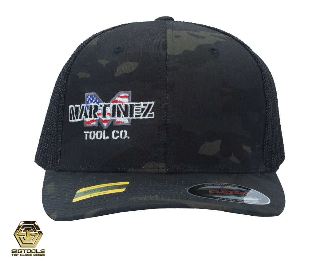 Gorra de malla flexible con camuflaje MTC