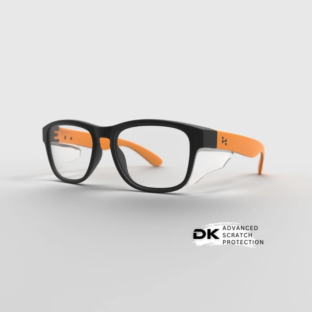 Hyspecs Transparent ICON Series w/ Clear UV400 Lens & Side Shields