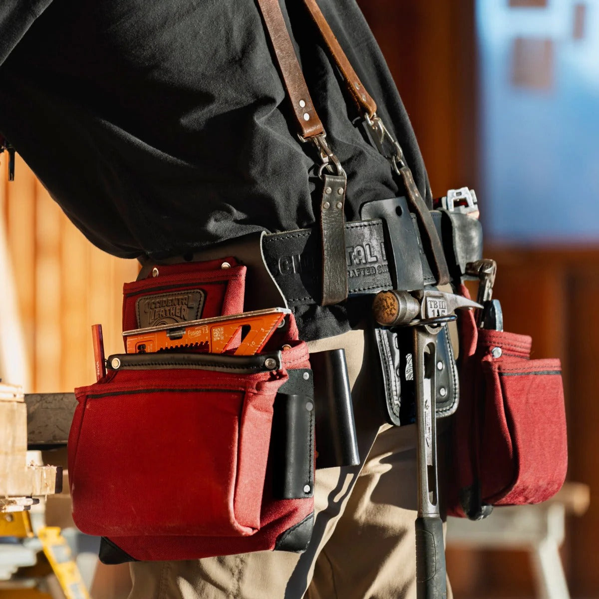 Occidental Leather OxyLights™ Framer Tool Belt Setup
