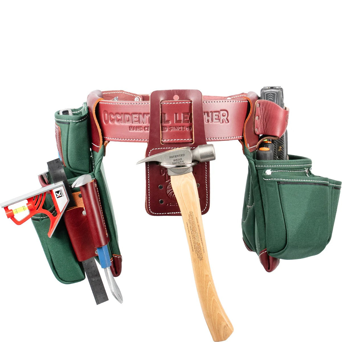 Occidental Leather OxyLights™ Framer Tool Belt Setup