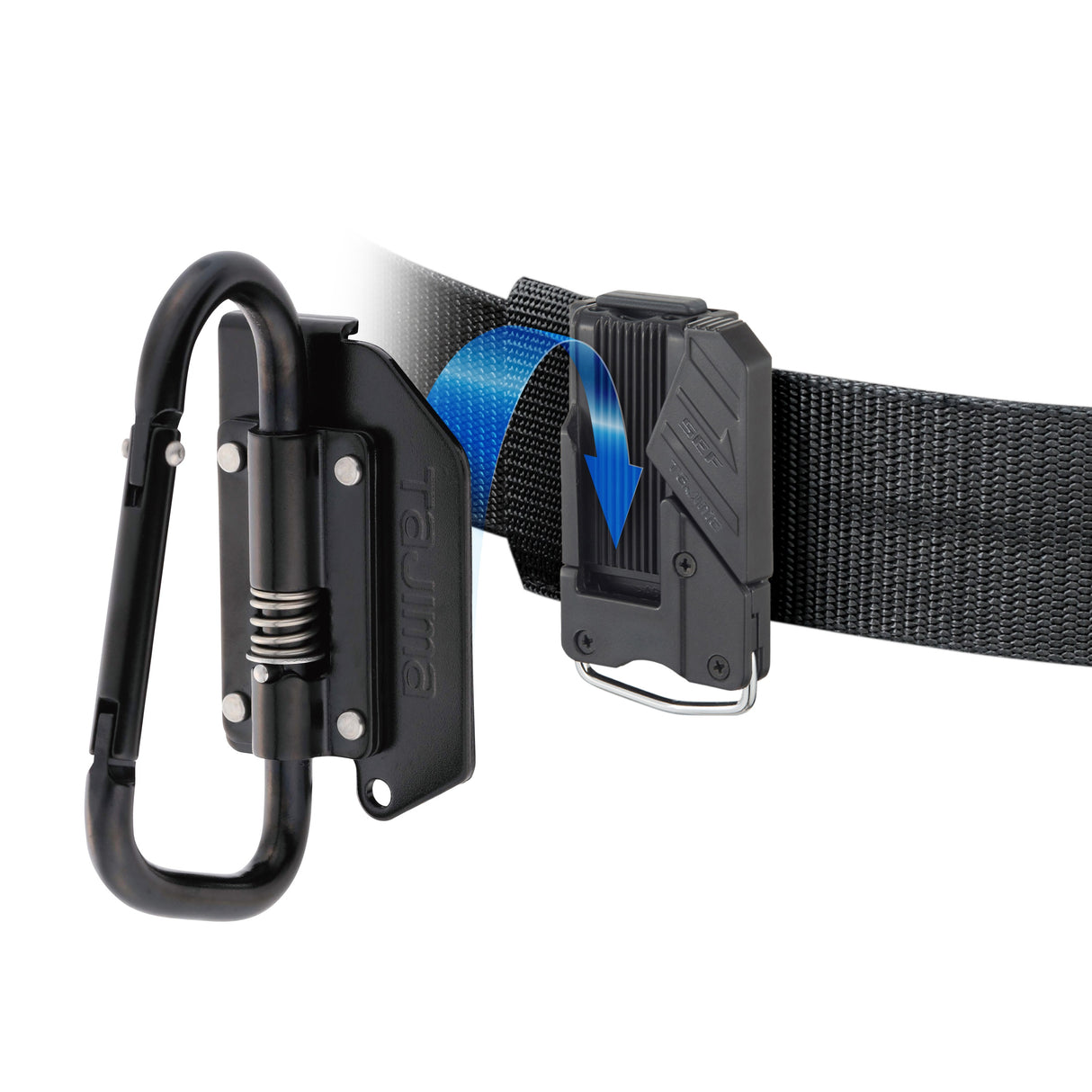 Tajima Sef Detachable Folding Carabiner (Size L)