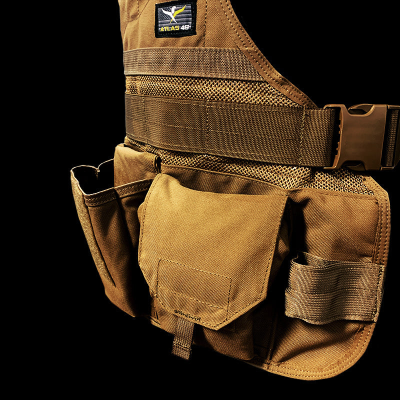 Big pocket with flaps are in the front and there is a small opening you can put your phone in behind the flaps. Get yours today at Top Class Gears.