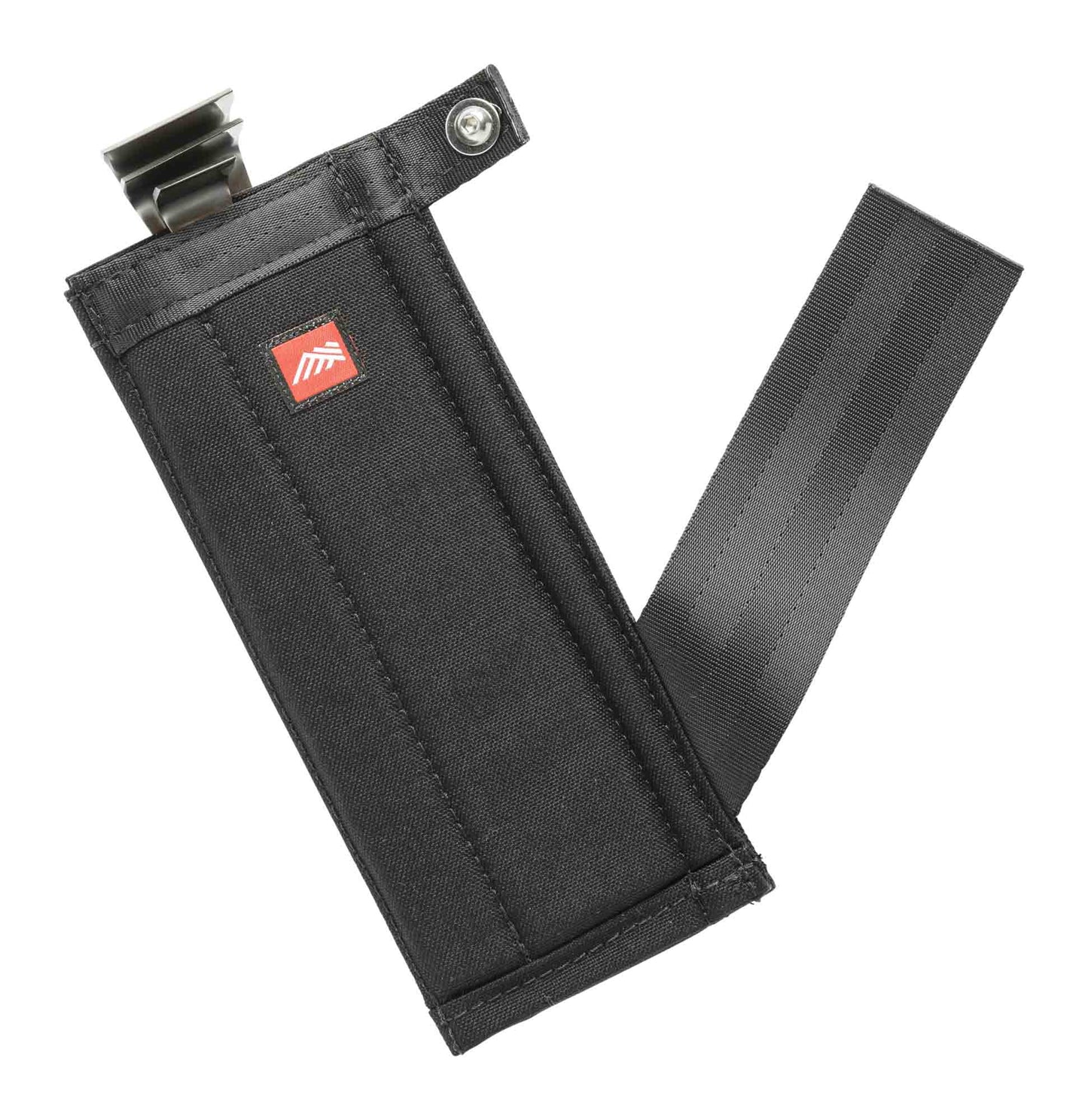 Diamondback flat bar holster front loaded with three various sizes flat bars