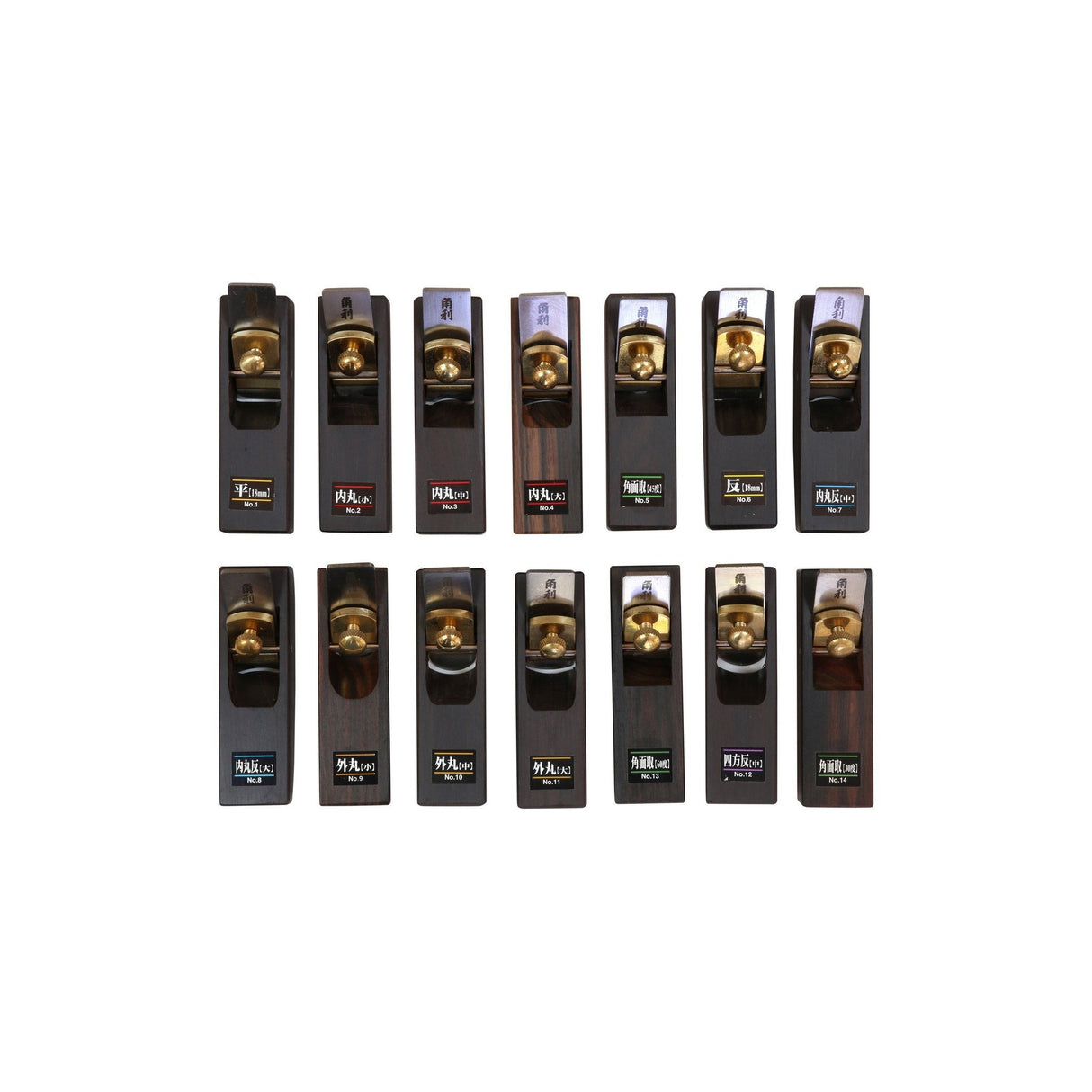 Kakuri Mini Ebony Hand Plane No4 R18 Concave