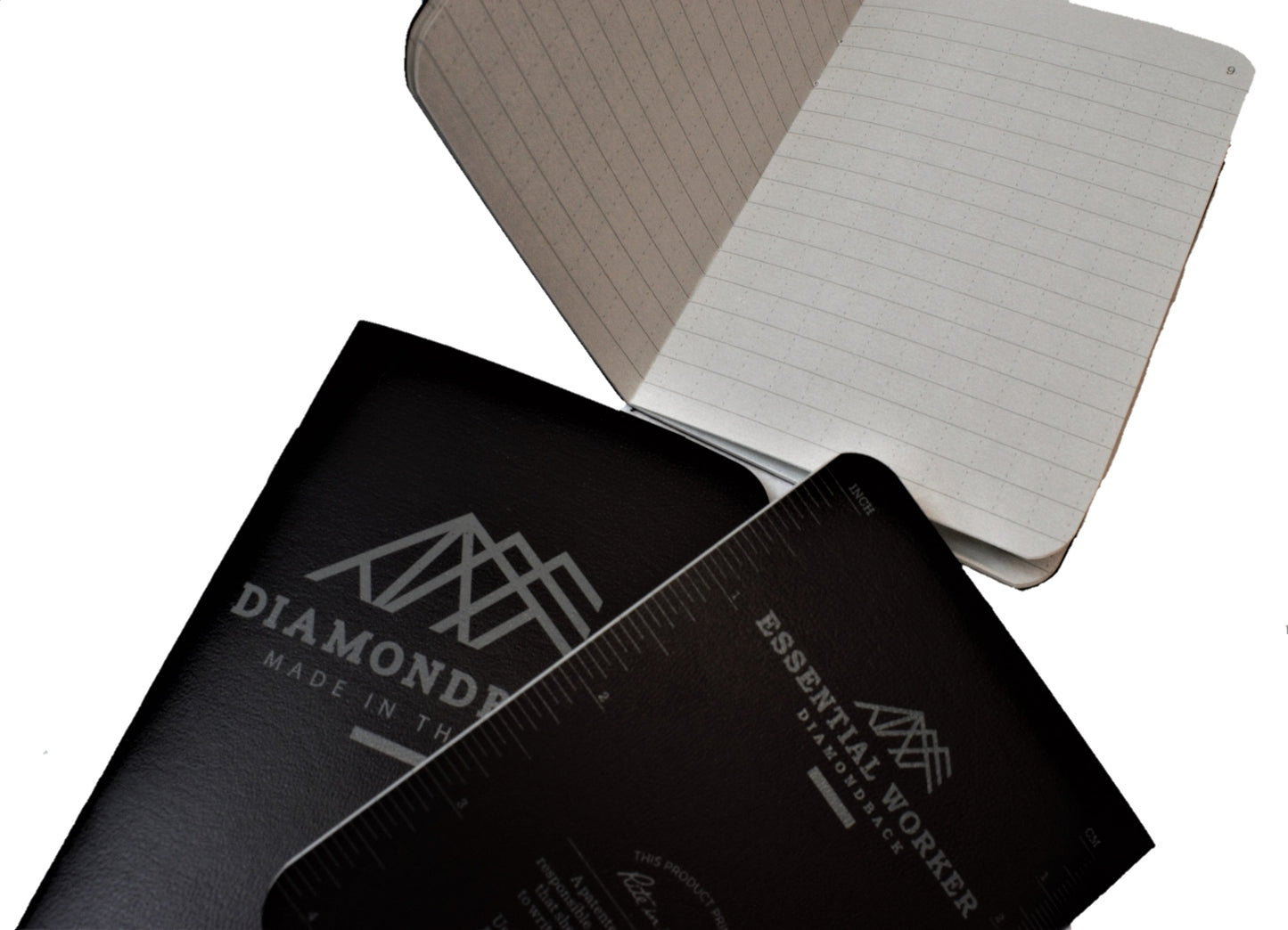 Bloc de notas impermeable Diamondback DB x Rite in the Rain, paquete de 3, color negro