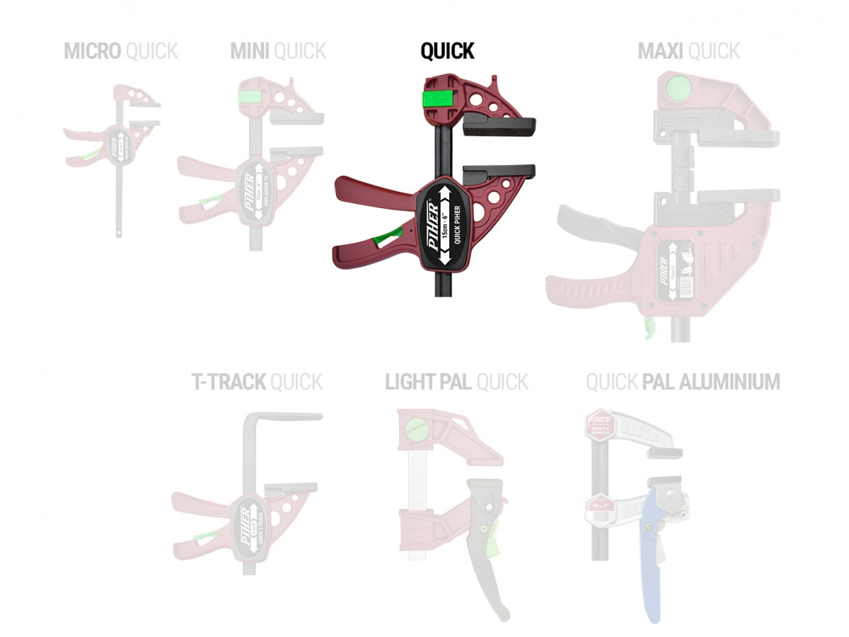 Easy-to-use Quick Clamp by Piher, perfect for professional and DIY use at Sigtools.