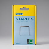 Rapid 140 Series Galvanized Flatwire Staples - 2000 Pack | 8mm, 10mm, 12mm | Signature Tools