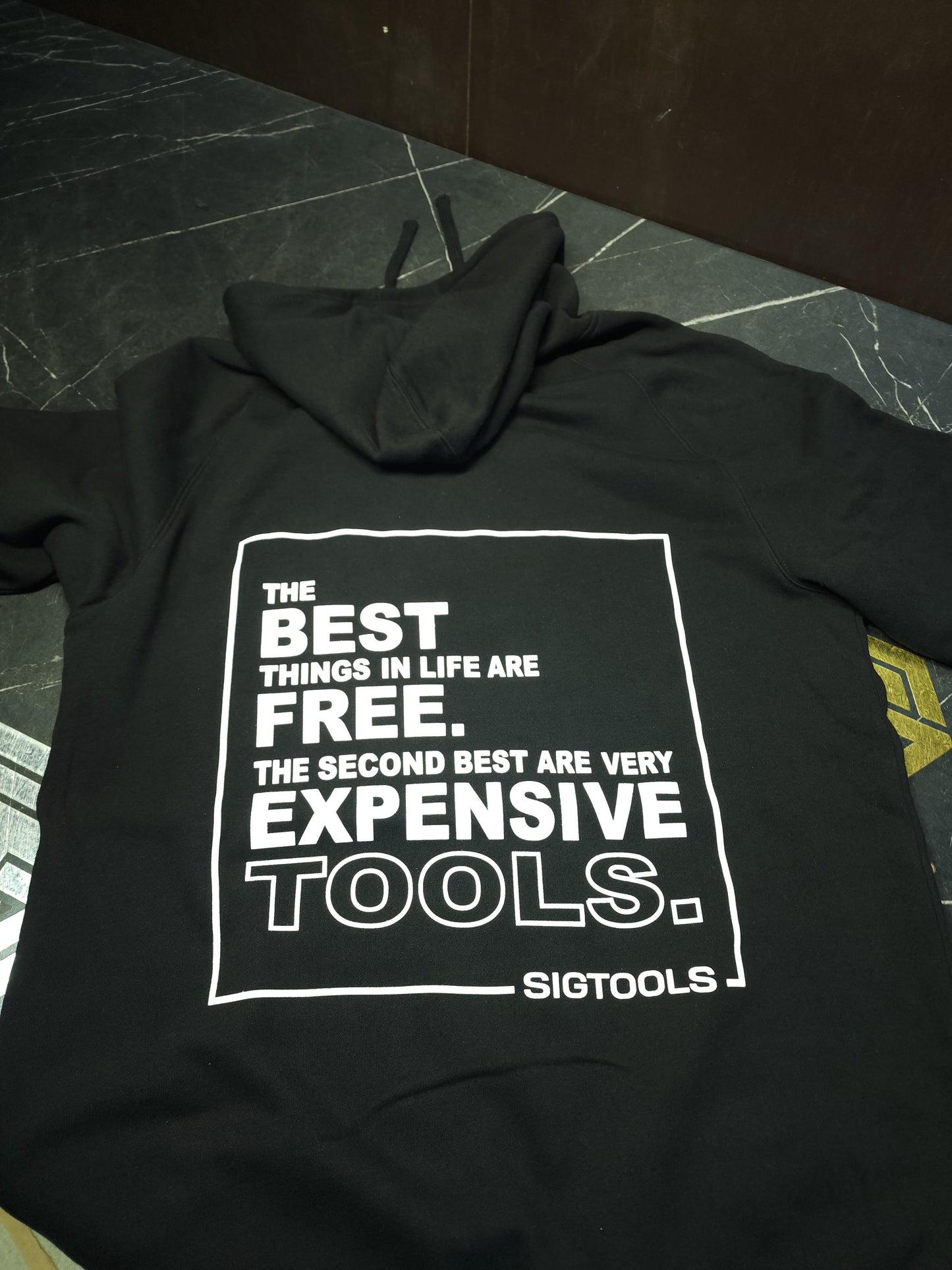 Sudadera con capucha con la firma de Sigtools