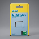 Rapid 140 Series Galvanized Flatwire Staples - 2000 Pack | 8mm, 10mm, 12mm | Signature Tools
