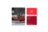 Detailed view of the Viking Arm® CIK's high-quality materials, featuring light-weight fiberglass PA and non-slip/non-scratch TPE, emphasizing durability and surface protection during cabinet installation.