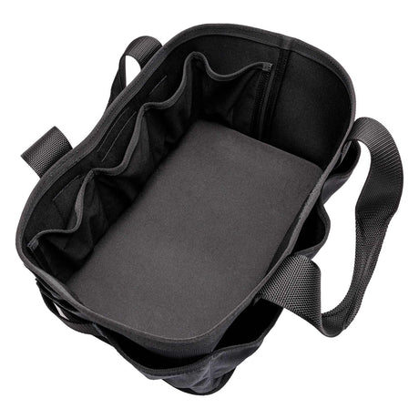 A close-up of the textured, abrasion-resistant DiamondSkin material on the Baere Tote X.