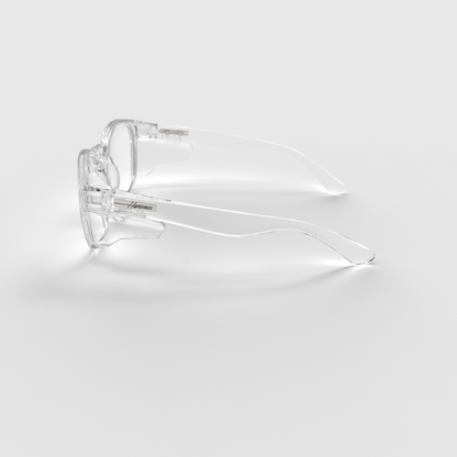 Hyspecs [NUEVO] Serie Flyers con lentes UV400 transparentes y protectores laterales