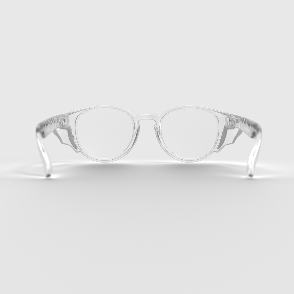 Hyspecs [NUEVO] Serie Flyers con lentes UV400 transparentes y protectores laterales