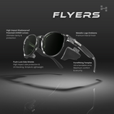 Hyspecs [NEW] Flyers Series w/ Polarized Lens & Side Shields