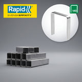 Rapid 140 Series Galvanized Flatwire Staples - 2000 Pack | 8mm, 10mm, 12mm | Signature Tools
