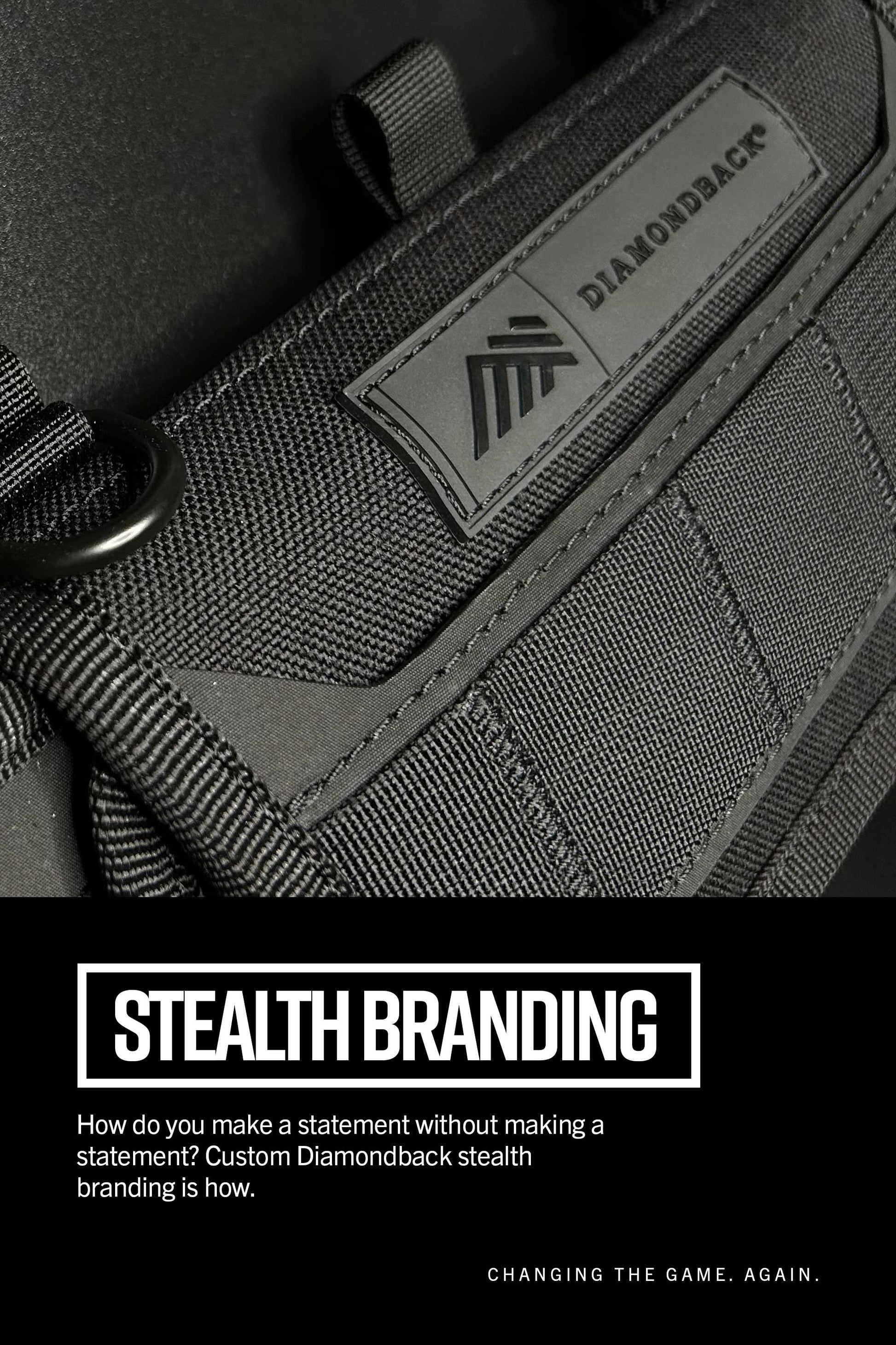 "Artisan '24 Belt System, Tempo belt stealth branding."