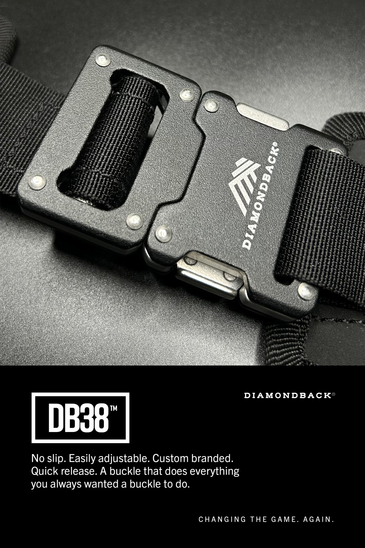 "Artisan '24 Belt System, Tempo belt db38 buckle."