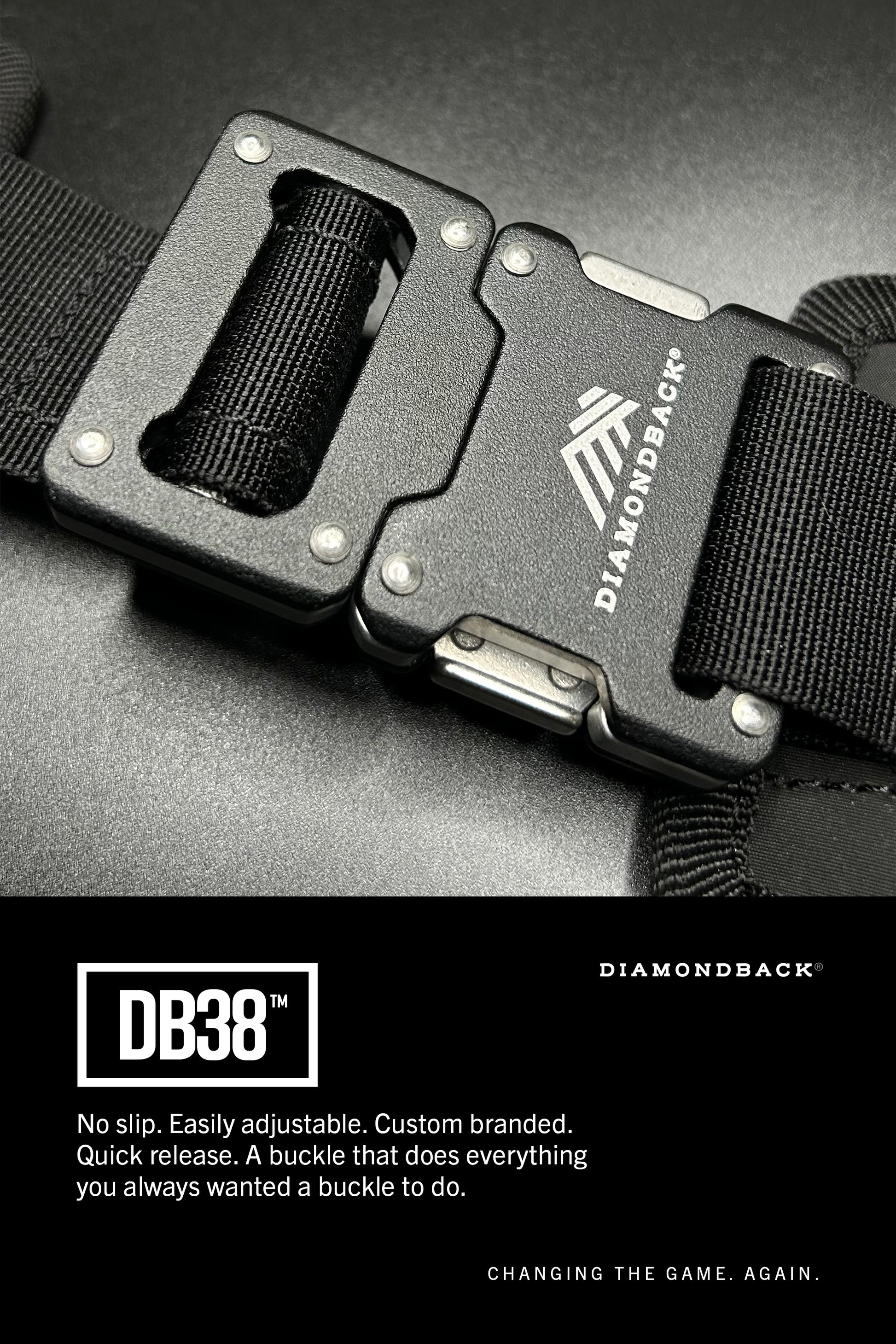 "Artisan '24 Belt System, Tempo belt db38 buckle."