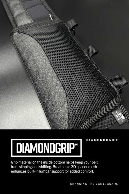 "Artisan '24 Belt System, Tempo belt diamond grip."