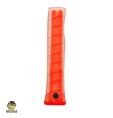 An straight Martinez Replacement Grip - Clear Overlay/Red Insert