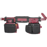 Occidental Leather ProFORMANCE OxyLights Framer tool belt setup in black.