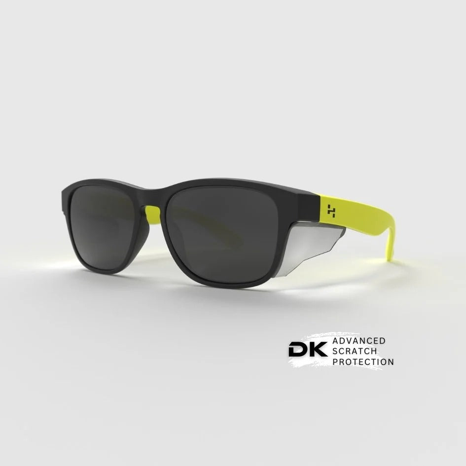 Hyspecs ICON Series w/ Grey Tinted Lens & Side Shields