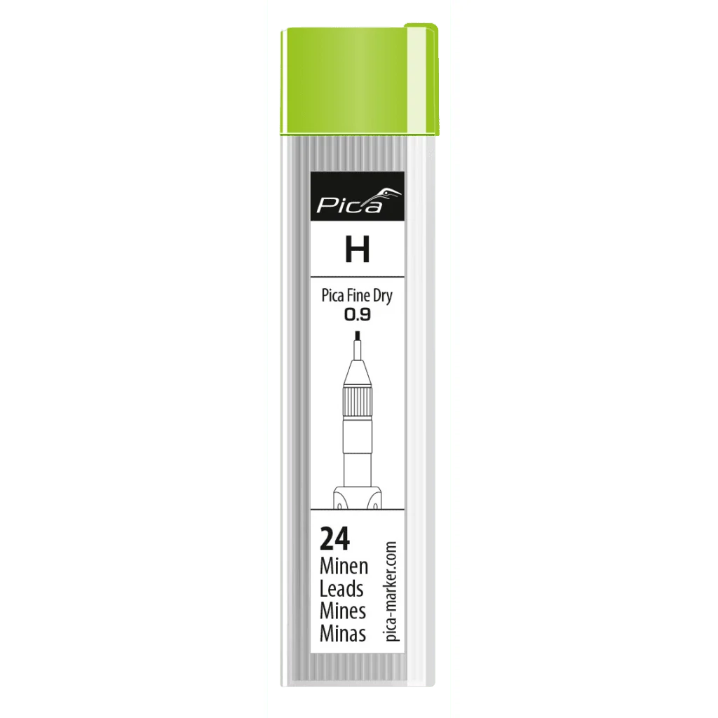 Pica-Marker Pica Fine Dry Graphite Lead H Refills (7050)