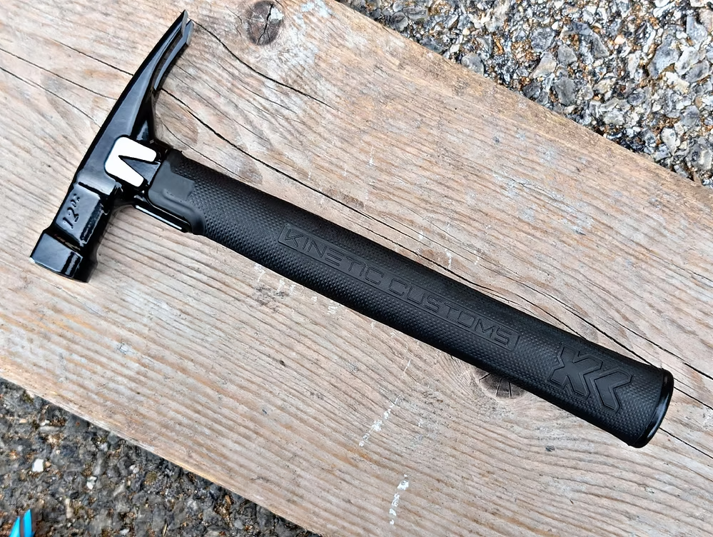 Kinetic Customs E-12 Electrician Hammer (12oz) - Modular & Compact