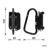 Tajima Sef Detachable Folding Carabiner (Size L)