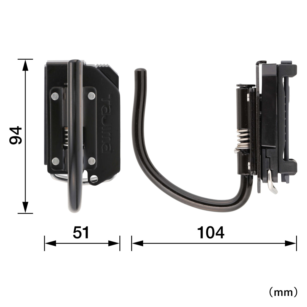Tajima Quick-Release Sef Detachable Folding J-Hook