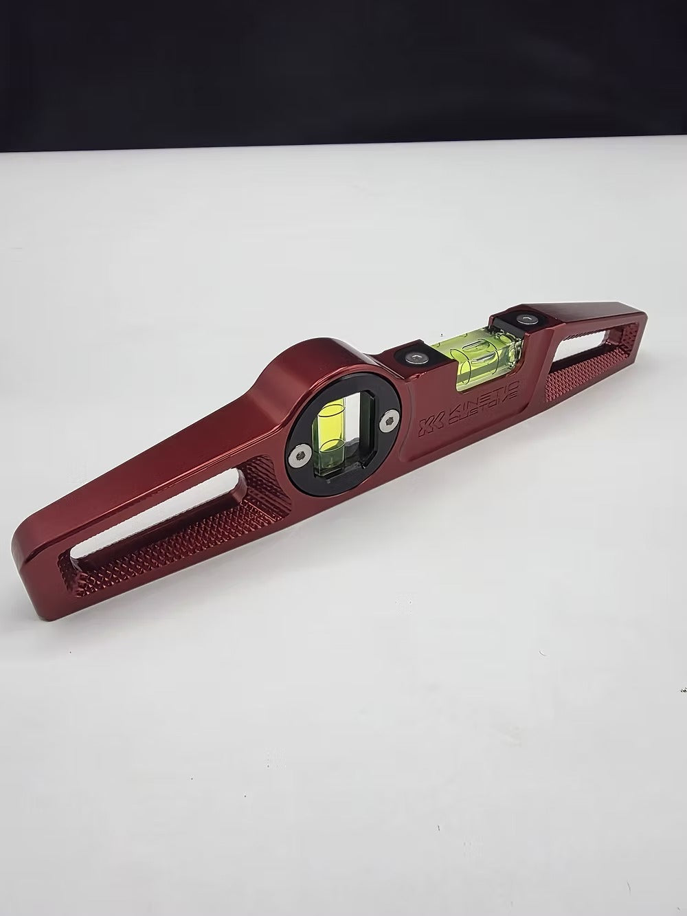 Kinetic Customs Billet Torpedo Level | Magnetic & Calibratable