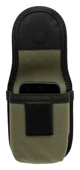 Diamondback phone pouch 2.0 green front open loaded with phone