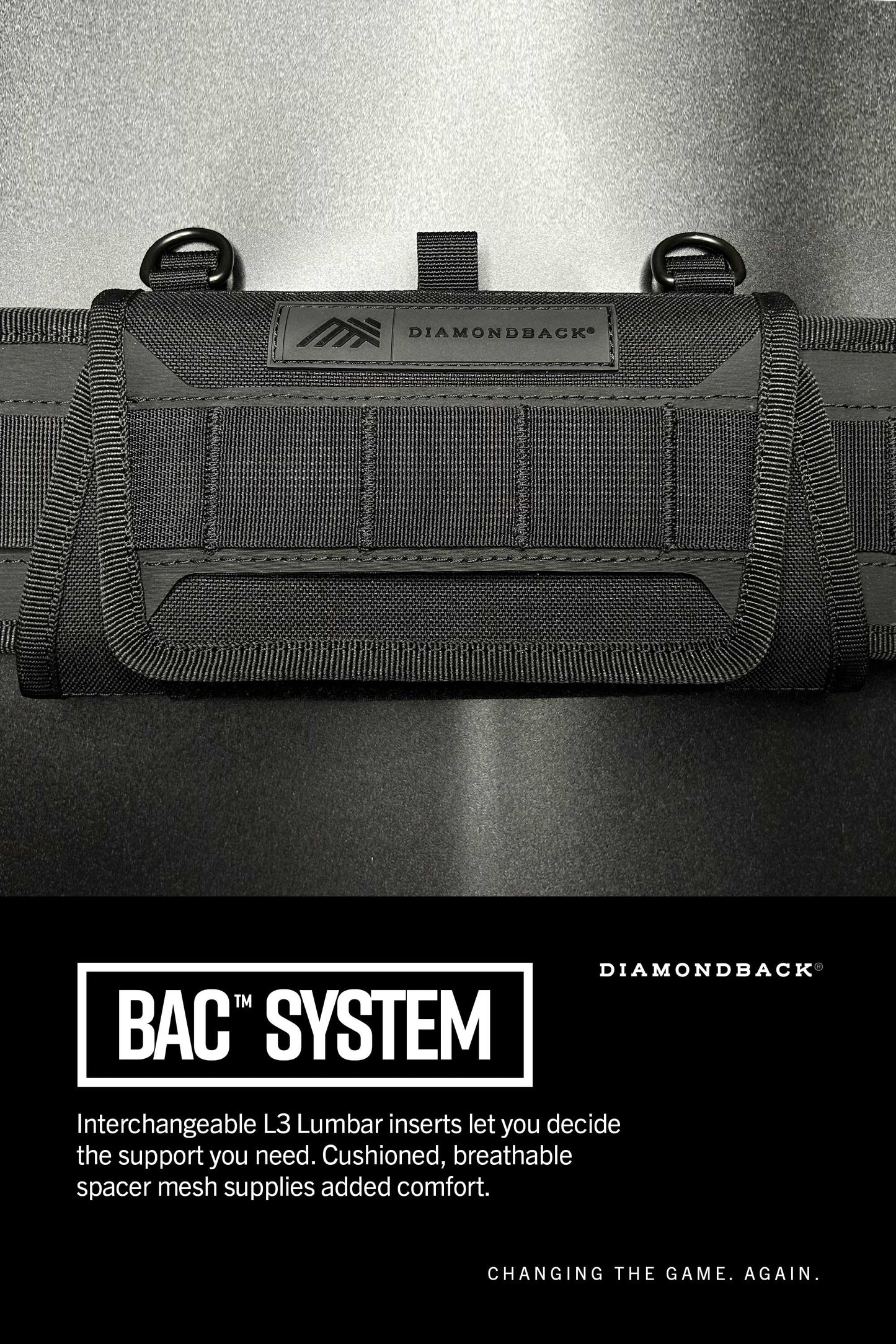 "Artisan '24 Belt System, Tempo belt bac system."