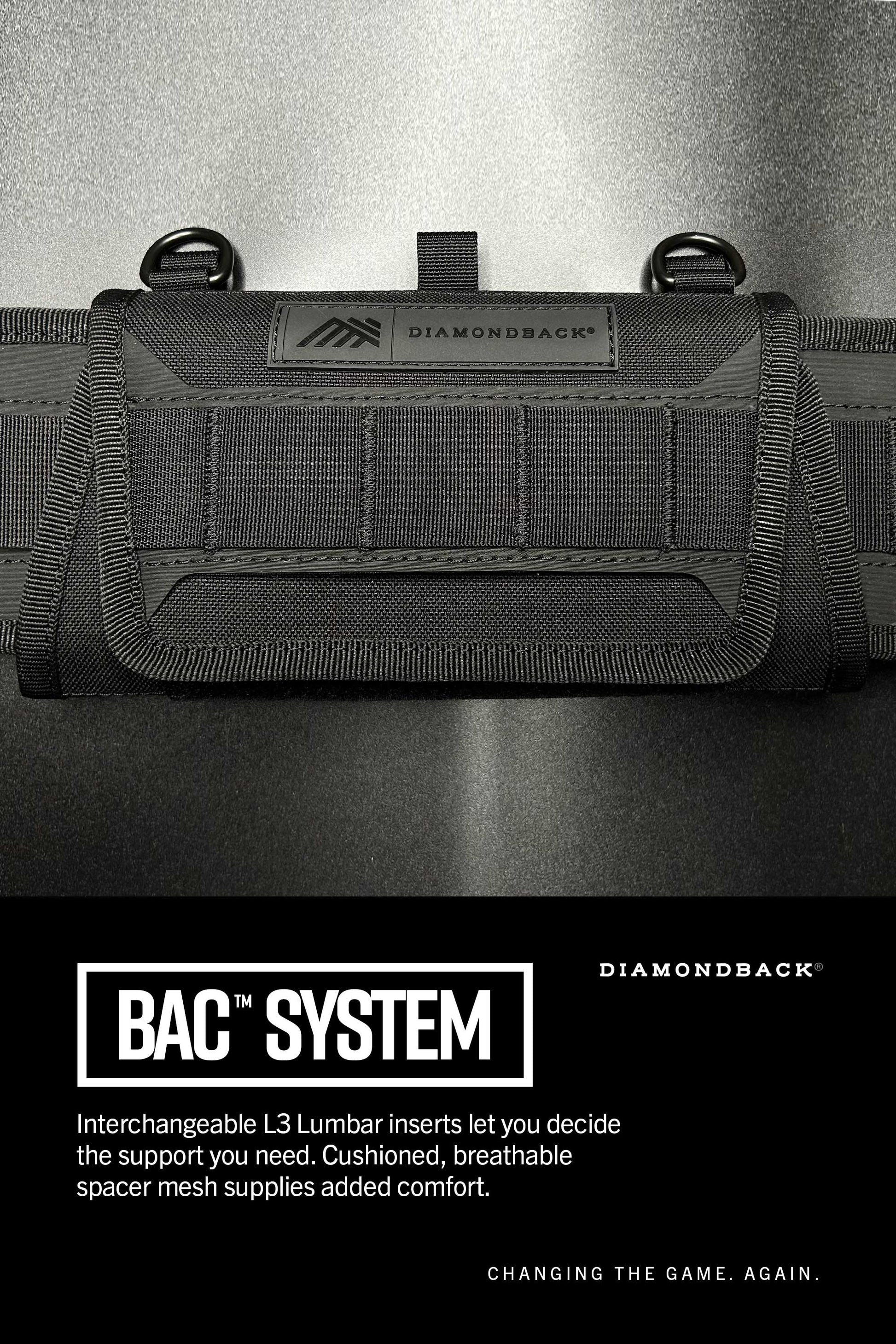 "Artisan '24 Belt System, Tempo belt bac system."