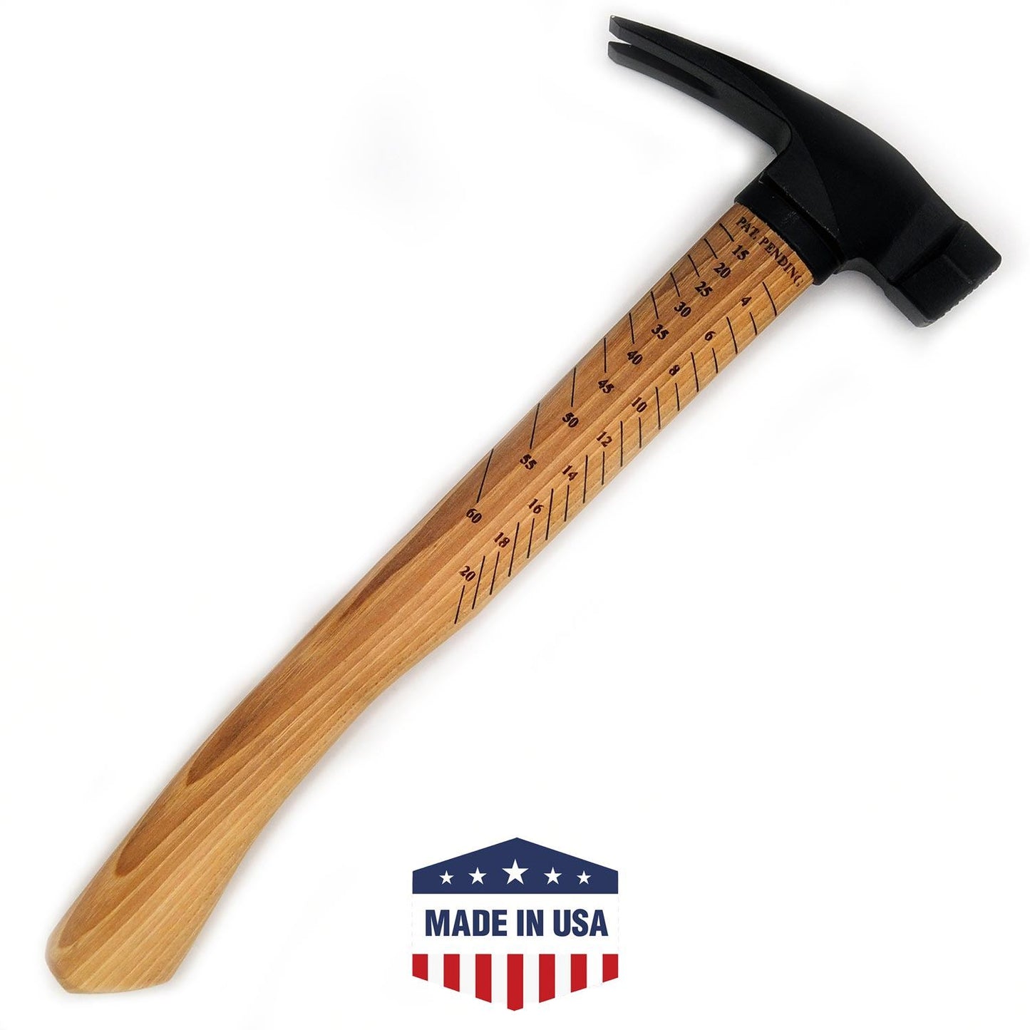 [Especial] MARTILLO HÍBRIDO DE ACERO DE 18 OZ. | MANGO DE NOGAL