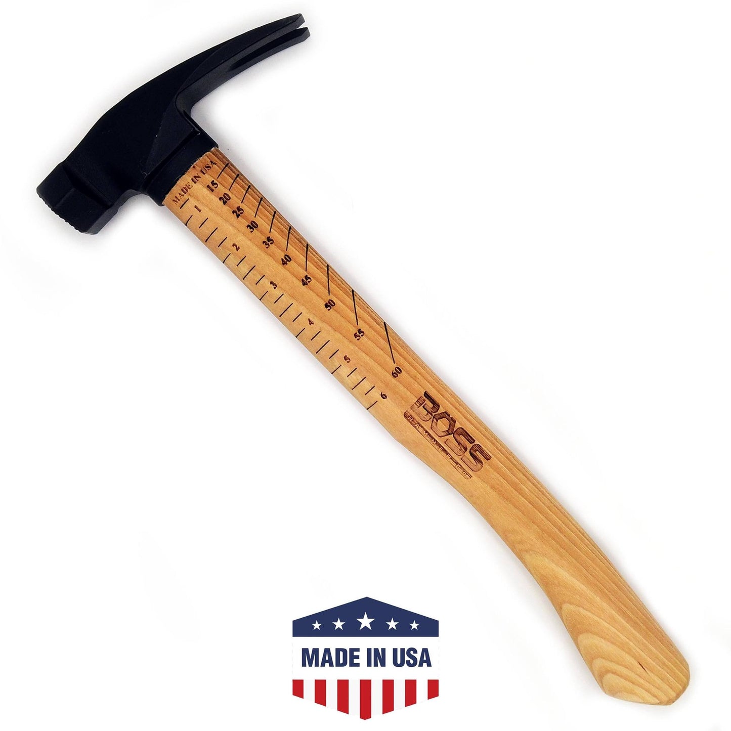 [Especial] MARTILLO HÍBRIDO DE ACERO DE 18 OZ. | MANGO DE NOGAL