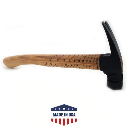 [Especial] MARTILLO HÍBRIDO DE ACERO DE 18 OZ. | MANGO DE NOGAL