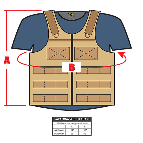 Saratoga Tool Vest® Fall Harness Compatible - HiViz